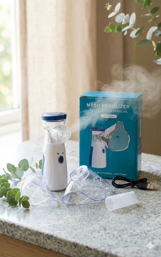 Portable Nebulizer Machine for Adults & Children – Compact Home Nebulizer